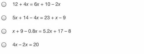 Which is a infinitely many solution ?