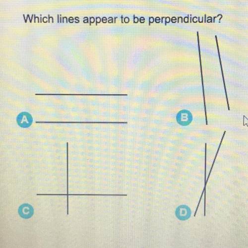 Which lines appear to be perpendicular?