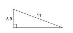Find the missing length and round to the nearest hundredth if necessary.

a. 5.46
b. 11.67
c. 10.2