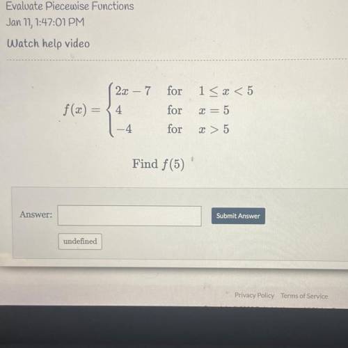 What’s the value of f?