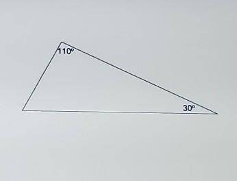 Find the measurement of the missing angle
