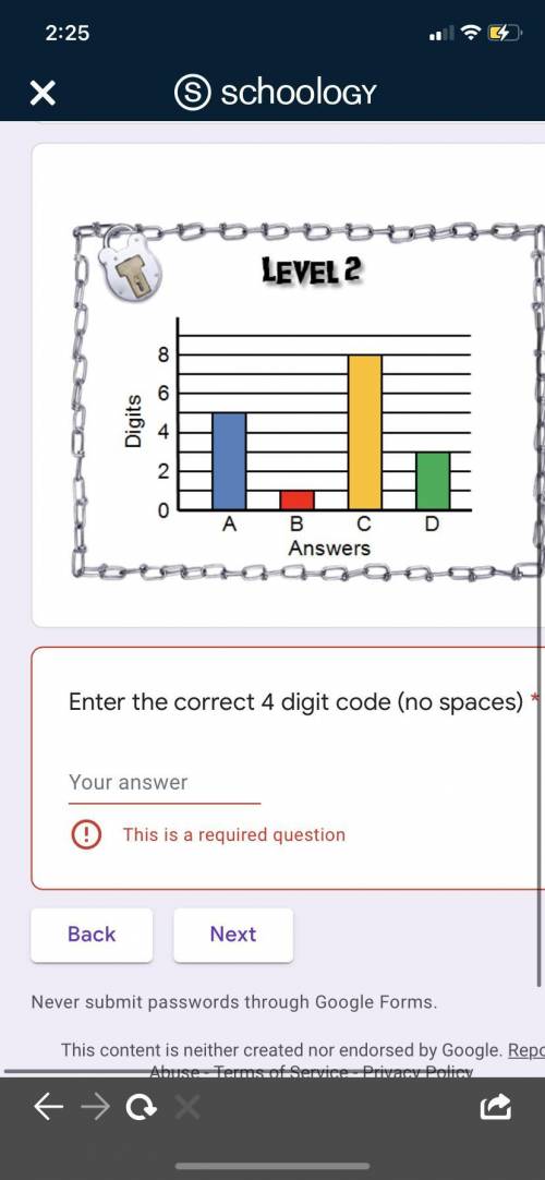 Find 4 digit code escape room