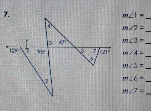 Find all missing angles:(please hurry)