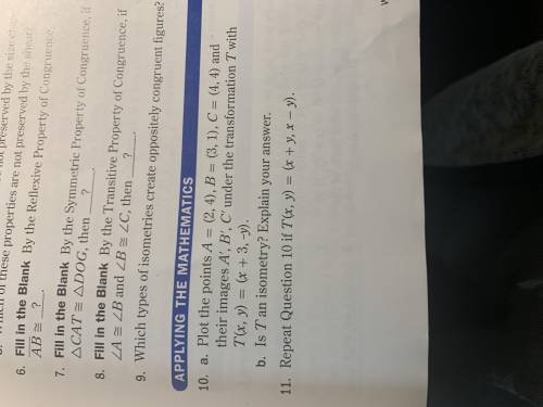 HELP PLEASE, I need help on number 10 a & b
