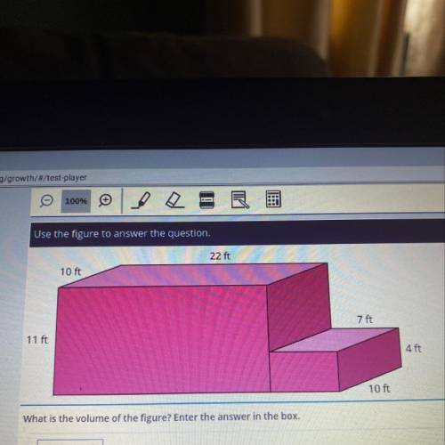 What is the volume of the figure? Enter the answer in the box.