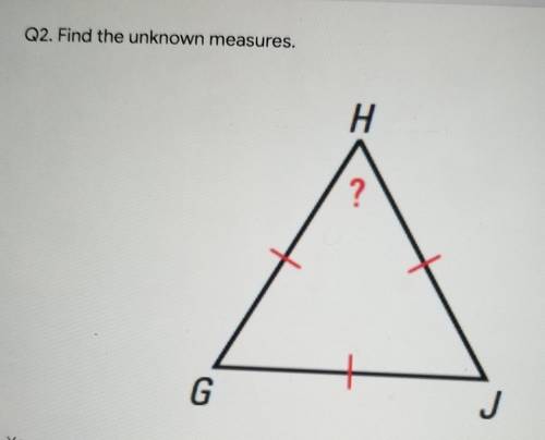Find the unknown measures