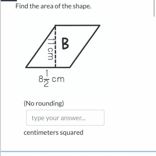Find the area of the shape.
77 cm
8/ 12cm
Please help
