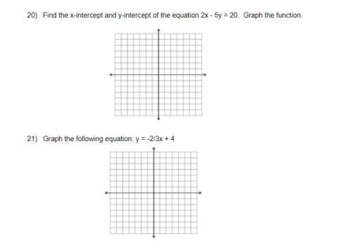Can someone help with graphs