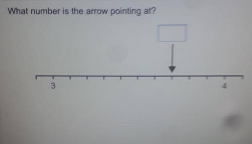 What number is the arrow pointing at??