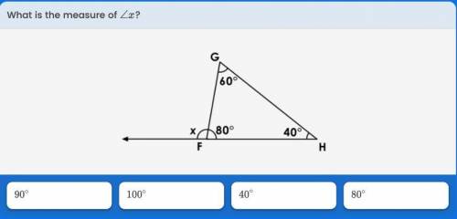 What is the measure? ( help please due today for a grade :)