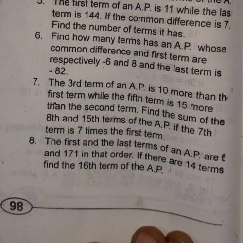 The first and last term of an AP are 6 and 171.if there are 14 terms find 16th term of an AP