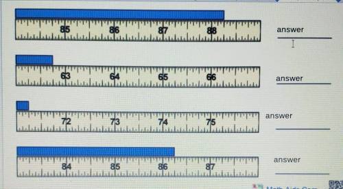 I dont how to read this ruler