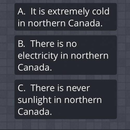 The southern part of Canada is more populated than the northern part of Canada for what reason ?