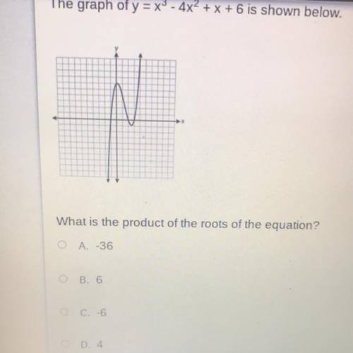 What is the products of the roots of the question?