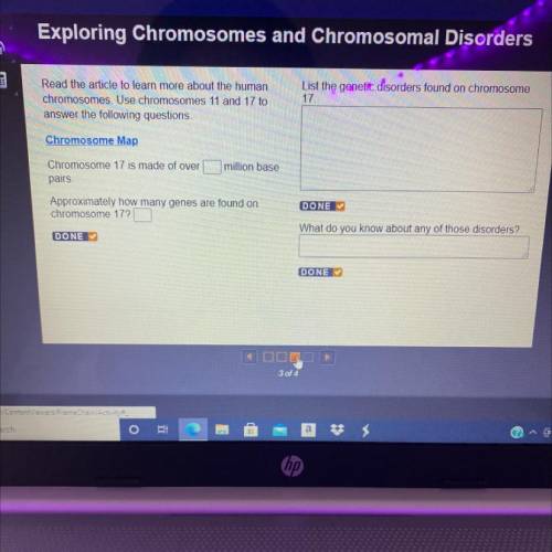 QUICK 30 POINTS

Read the article to learn more about the human
chromosomes. Use chromosomes 1