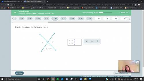Find the Values of X.