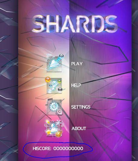 How do u know ur high score on shards cool math games? Plz answer and tell me the things