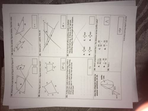 Help me please with this test and the answers aren’t even right -_-