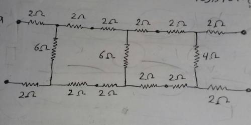 What is the equivalent resistance here?