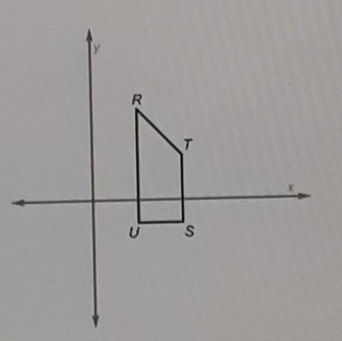 Quadrilateral RUST has a vertex at R(2,4).

What are the coordinates of R' after the dilation by a