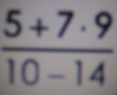 Hi I'm am doing order of operations and I cant find how to do this problom do you think you can hel