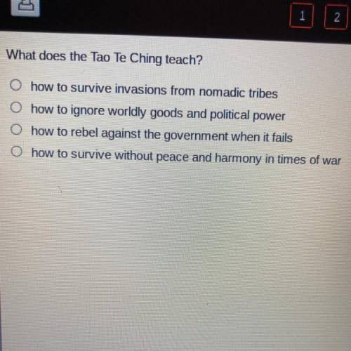 What does Tao Te Ching teach?
