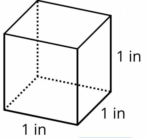 How many cubes with edge lengths of 1/2 inch are needed to fill this cube?