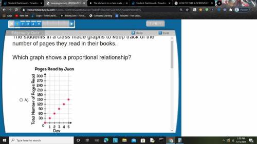 I WILL GIVE BRAINLIST AND 50 POINTS

The students in a class made graphs to keep track of the numb