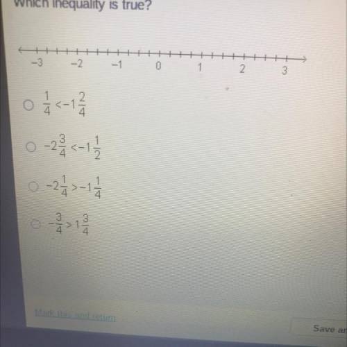 Which inequality is true