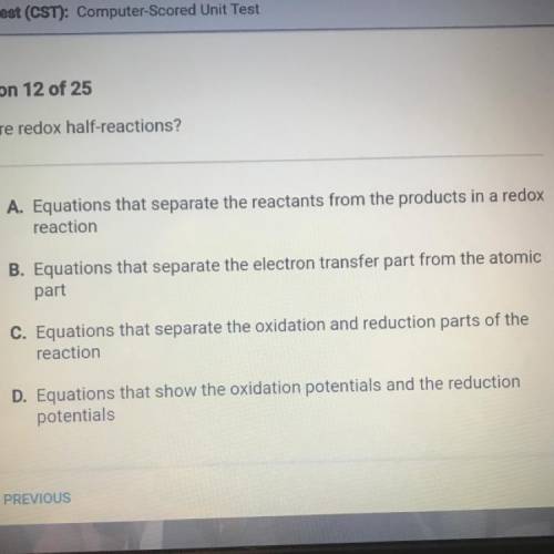 What are redox half-reactions?