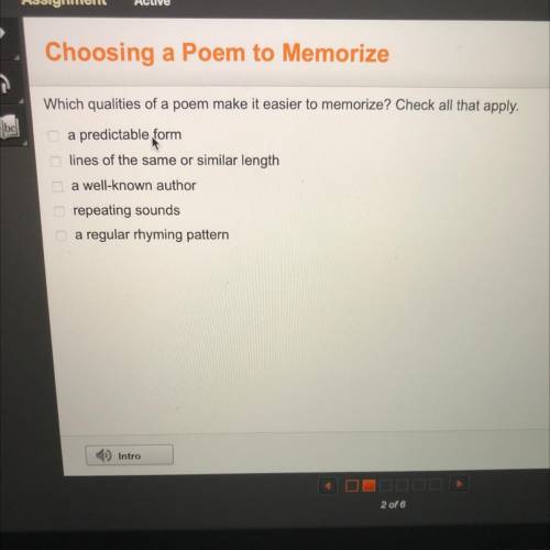 Which qualities of a poem make it easier to memorize￼?