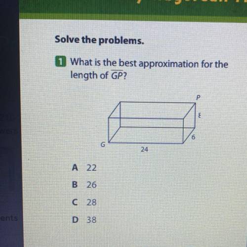 What is the best approximation for the length of GP ?