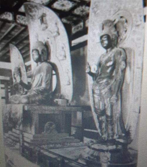 EZ 45 POINTS PLEASE HELPLook at these statues. These are Japanese representations of O A