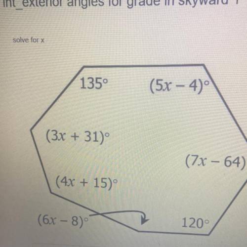 Solve for x
Help please