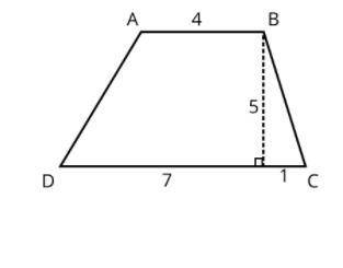 PLZ hurry and help find the area of trapezoid