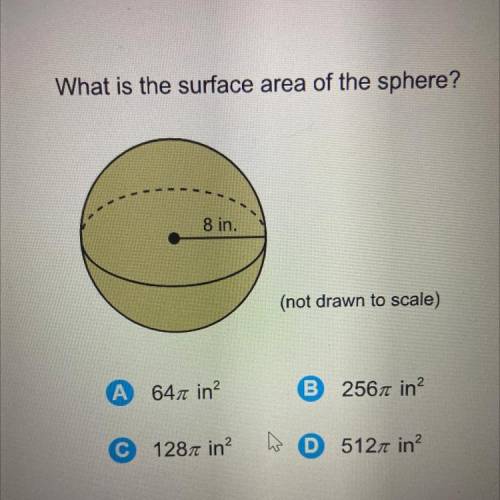 What is the surface area of the sphere?