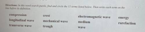 1. ability to cause change

2. region of a longitudinal wave where the particles
are farthest apar
