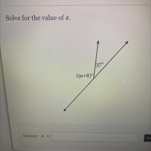 Solve for the value of a