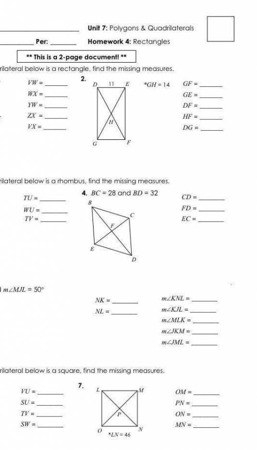 Unit 7 polygons and quadrilaterals homework 4

can anyone explain how to so this? my teacher doesn