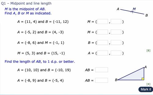 Midpoint and line length