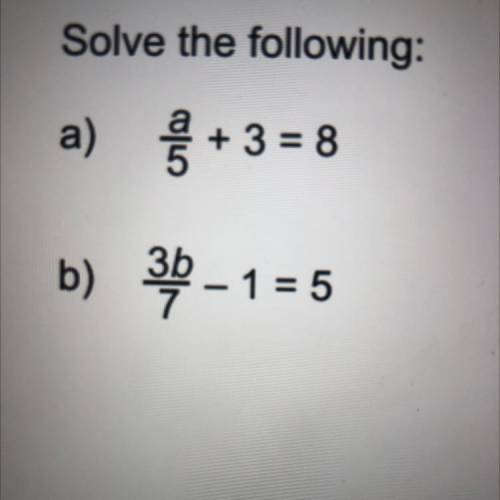 A = ?
b = ?
Please explain as well :)
