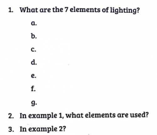 HELP ME WITH THIS TECH THEATER WORKSHEET ( I dont get question number 3)