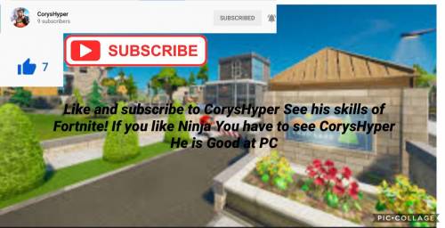 Go subscribe to CorysHyper! press this for MORE!
