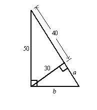 Solve for a and b. please help.