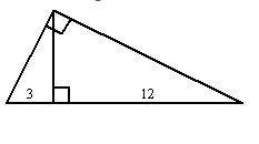 Find the length of the altitude drawn to the hypotenuse. please help