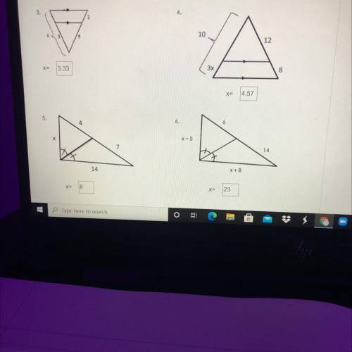 Could someone help me do #3 #4 and #6??
