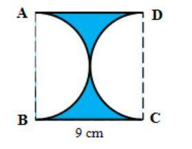 PLSSS HELP!!!

For the figures below, assume they are made of semicircles, quarter circles and squ