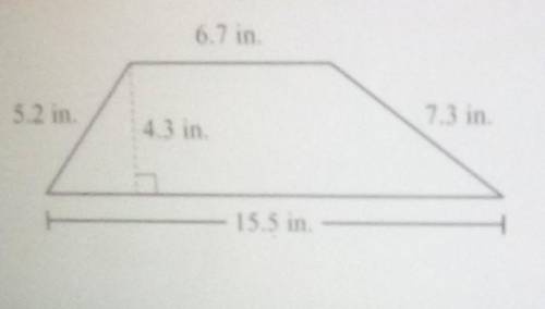 The diagram below shows the dimensions of the shelf on a bookcase . what is the measure of the stor