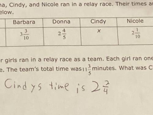 To break the schools record, the girls time had to be faster than 12 2 5 minutes did the girls brea