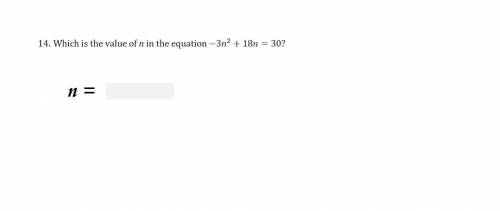 Which is the value of n in the equation